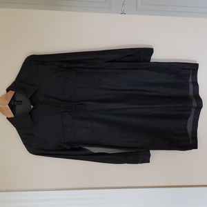 Forever 21 black jean dress sz xs